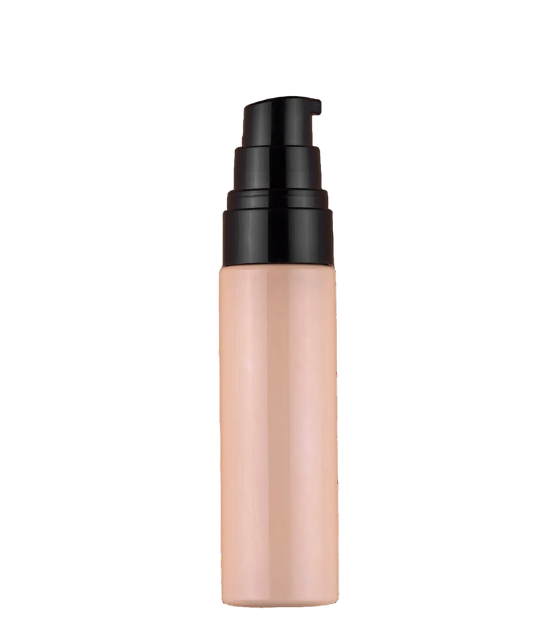 Bare Skin Perfecting Foundation nude pump bottle with matte black cap